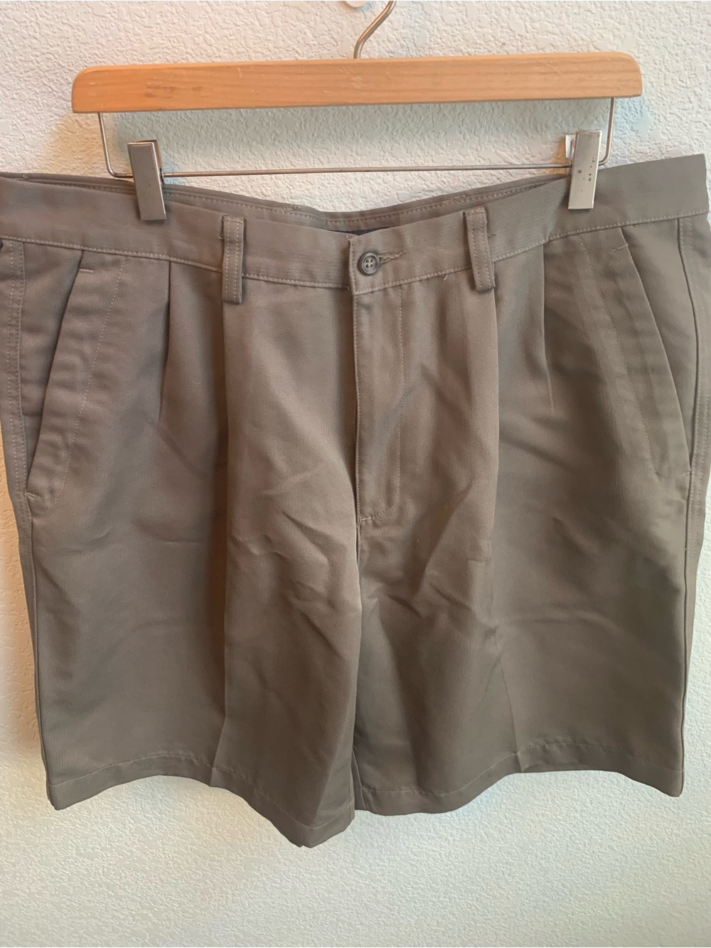 Dockers Men's Flat Front Shorts - Taupe